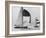 View of Sailboats During the America's Cup Trials-George Silk-Framed Photographic Print