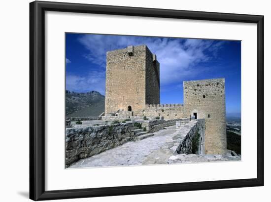 View of Saint Catalina's Castle, Jaen, Andalusia, Spain, 13th-14th Century-null-Framed Giclee Print