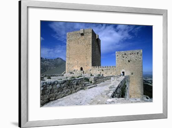 View of Saint Catalina's Castle, Jaen, Andalusia, Spain, 13th-14th Century-null-Framed Giclee Print