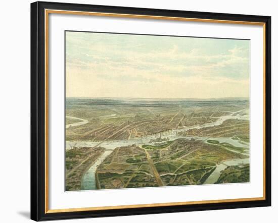 View of Saint Petersburg, 1870-null-Framed Giclee Print