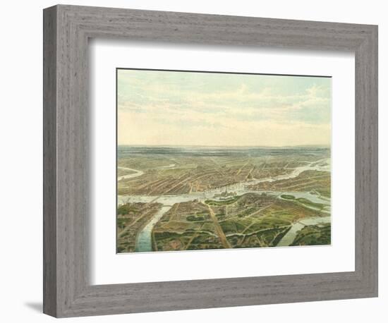 View of Saint Petersburg, 1870-null-Framed Giclee Print