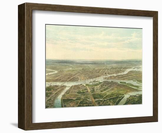 View of Saint Petersburg, 1870-null-Framed Giclee Print