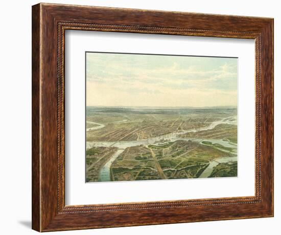 View of Saint Petersburg, 1870-null-Framed Giclee Print