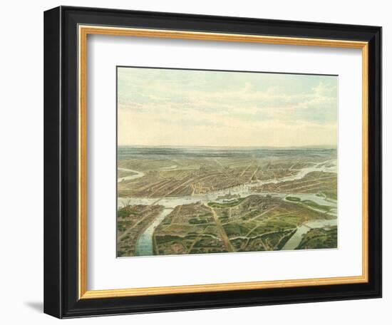 View of Saint Petersburg, 1870-null-Framed Giclee Print