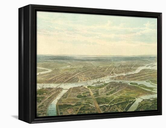 View of Saint Petersburg, 1870-null-Framed Premier Image Canvas