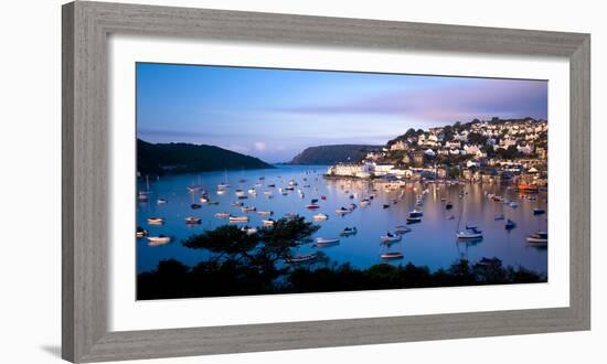 View of Salcombe harbour from Snape’s Point, South Devon, UK-Ross Hoddinott-Framed Photographic Print