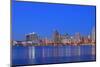 View of San Diego Skyline from Coronado Island, California, USA-Stuart Westmorland-Mounted Photographic Print