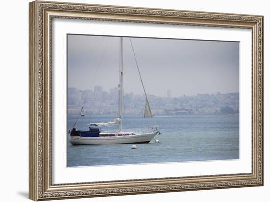 View of San Francisco from Sausalito, Marin County, California-Anna Miller-Framed Photographic Print