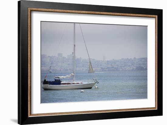 View of San Francisco from Sausalito, Marin County, California-Anna Miller-Framed Photographic Print