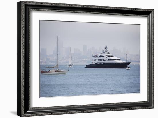 View of San Francisco from Sausalito, Marin County, California-Anna Miller-Framed Photographic Print