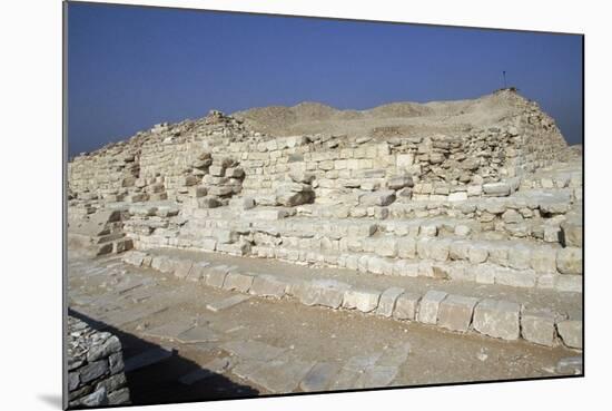 View of Saqqara Necropolis, Memphis-null-Mounted Photographic Print