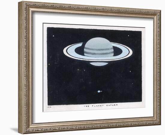 View of Saturn-Charles F. Bunt-Framed Art Print