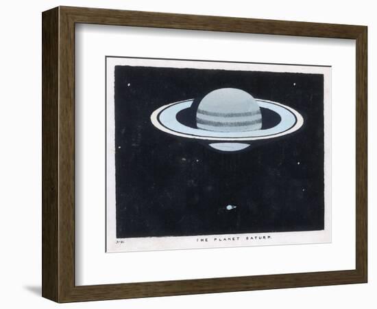 View of Saturn-Charles F. Bunt-Framed Art Print