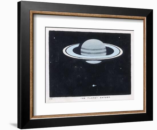 View of Saturn-Charles F. Bunt-Framed Art Print