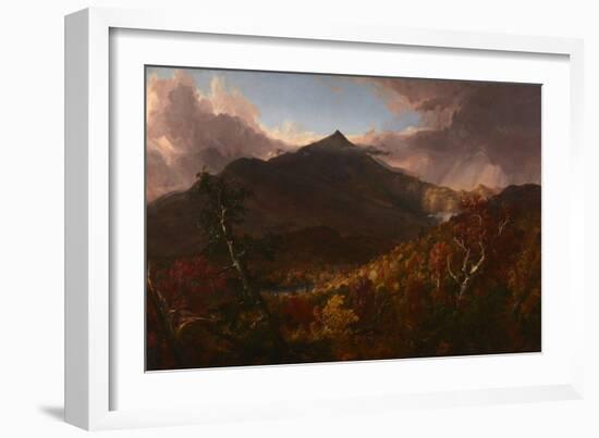 View of Schroon Mountain, Essex County, New York, after a Storm, 1838 (Oil on Canvas)-Thomas Cole-Framed Giclee Print