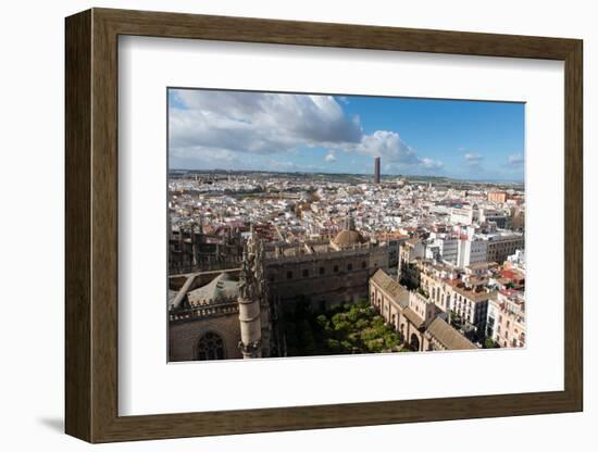 View of Seville from Giralda Bell Tower, Seville, Andalucia, Spain-Carlo Morucchio-Framed Premium Photographic Print