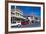 View of Seward, Alaska storefronts-null-Framed Photographic Print