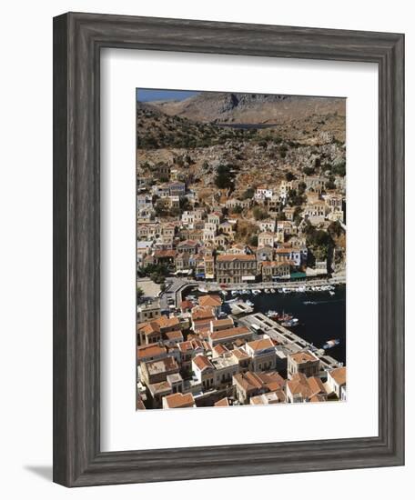 View of Simi and Harbor-Jeremy Horner-Framed Photographic Print