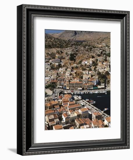 View of Simi and Harbor-Jeremy Horner-Framed Photographic Print