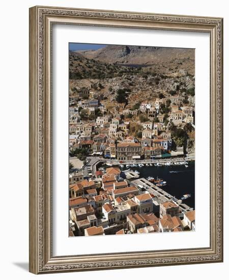 View of Simi and Harbor-Jeremy Horner-Framed Photographic Print