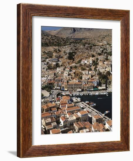 View of Simi and Harbor-Jeremy Horner-Framed Photographic Print