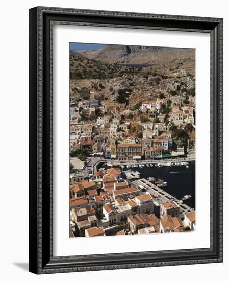 View of Simi and Harbor-Jeremy Horner-Framed Photographic Print