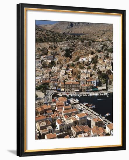 View of Simi and Harbor-Jeremy Horner-Framed Photographic Print