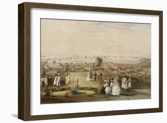 View of Singapore from Fort Canning, 1846-John Turnbull Thomson-Framed Giclee Print