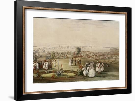 View of Singapore from Fort Canning, 1846-John Turnbull Thomson-Framed Giclee Print