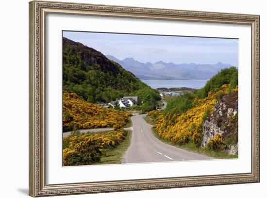 View of Skye, Highland, Scotland-Peter Thompson-Framed Photographic Print