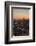 View of skyline at sunset, Johannesburg, Gauteng, South Africa, africa-Ian Trower-Framed Photographic Print