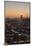 View of skyline at sunset, Johannesburg, Gauteng, South Africa, africa-Ian Trower-Mounted Photographic Print