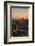 View of skyline at sunset, Johannesburg, Gauteng, South Africa, africa-Ian Trower-Framed Photographic Print