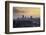 View of skyline at sunset, Johannesburg, Gauteng, South Africa, Africa-Ian Trower-Framed Photographic Print