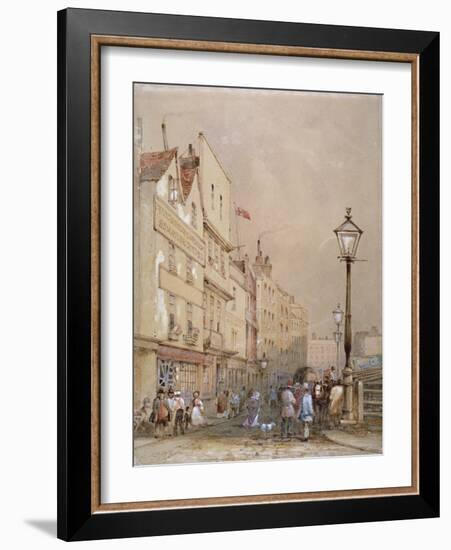View of Smithfield Market, City of London, 1844-George Sidney Shepherd-Framed Giclee Print