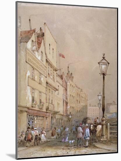 View of Smithfield Market, City of London, 1844-George Sidney Shepherd-Mounted Giclee Print