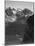 View Of Snow-Capped Mt Timbered Area Below "In Rocky Mountain National Park" Colorado 1933-1942-Ansel Adams-Mounted Art Print