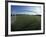 View of Soccer Field Through Goal-Steven Sutton-Framed Photographic Print