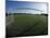 View of Soccer Field Through Goal-Steven Sutton-Mounted Photographic Print