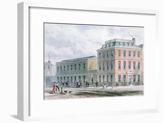 View of Soho Square and Carlisle House-Thomas Hosmer Shepherd-Framed Giclee Print