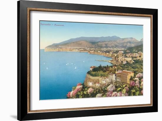 View of Sorrento, Italy-null-Framed Art Print