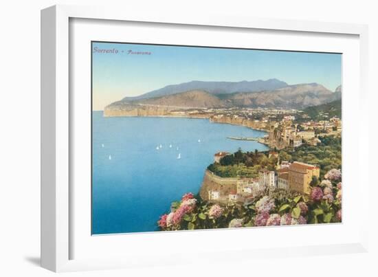 View of Sorrento, Italy-null-Framed Art Print