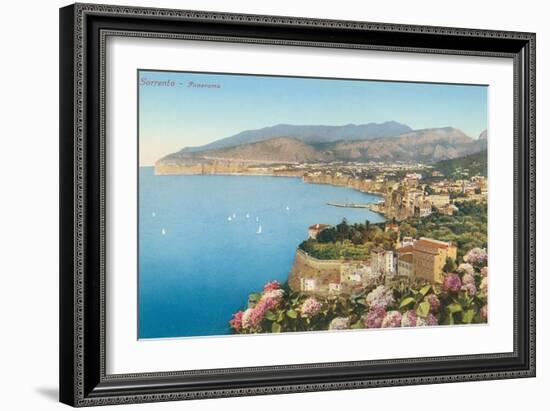 View of Sorrento, Italy-null-Framed Art Print