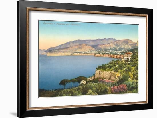 View of Sorrento, Italy-null-Framed Art Print