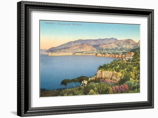 View of Sorrento, Italy-null-Framed Art Print