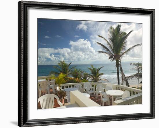 View of Soup Bowl Beach, Bathsheba, Barbados, Caribbean-Walter Bibikow-Framed Photographic Print