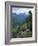 View of Southern Annapurna with Landruk Villge in Foreground, Pokhara, Annapurna Area, Nepal, Asia-Eitan Simanor-Framed Photographic Print