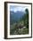 View of Southern Annapurna with Landruk Villge in Foreground, Pokhara, Annapurna Area, Nepal, Asia-Eitan Simanor-Framed Photographic Print