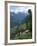 View of Southern Annapurna with Landruk Villge in Foreground, Pokhara, Annapurna Area, Nepal, Asia-Eitan Simanor-Framed Photographic Print