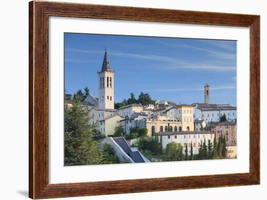 View of Spoleto, Umbria, Italy-Ian Trower-Framed Photographic Print